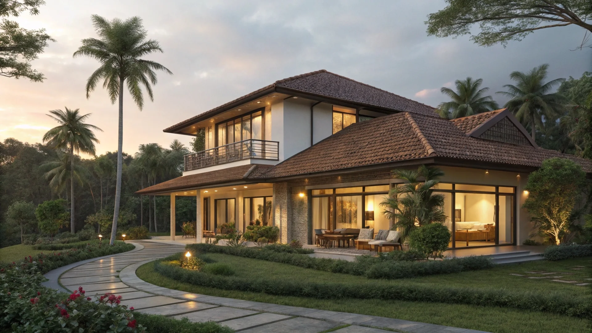 Cottage with Garden in shantiniketan