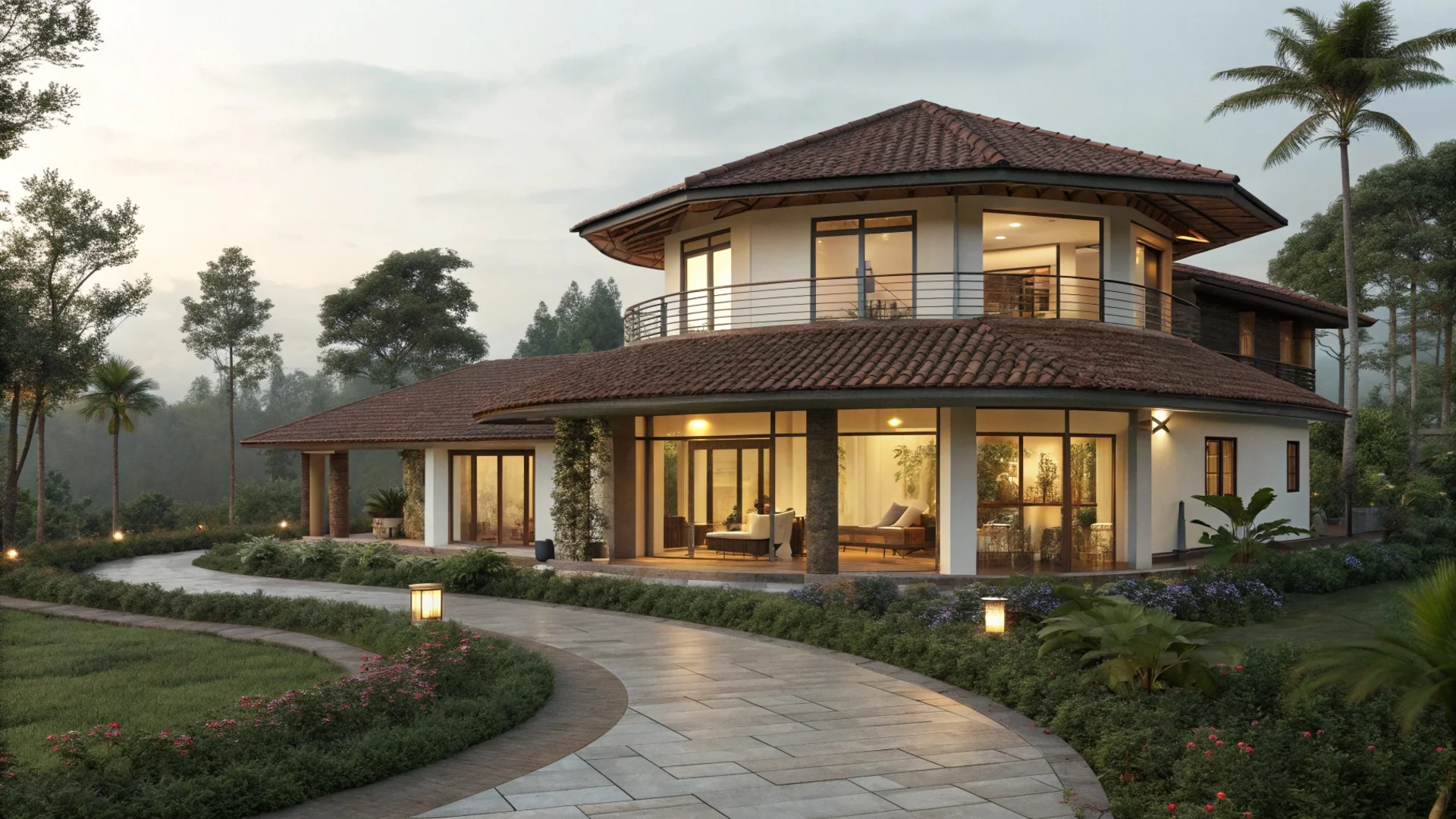 Hill View Cottage in shantiniketan