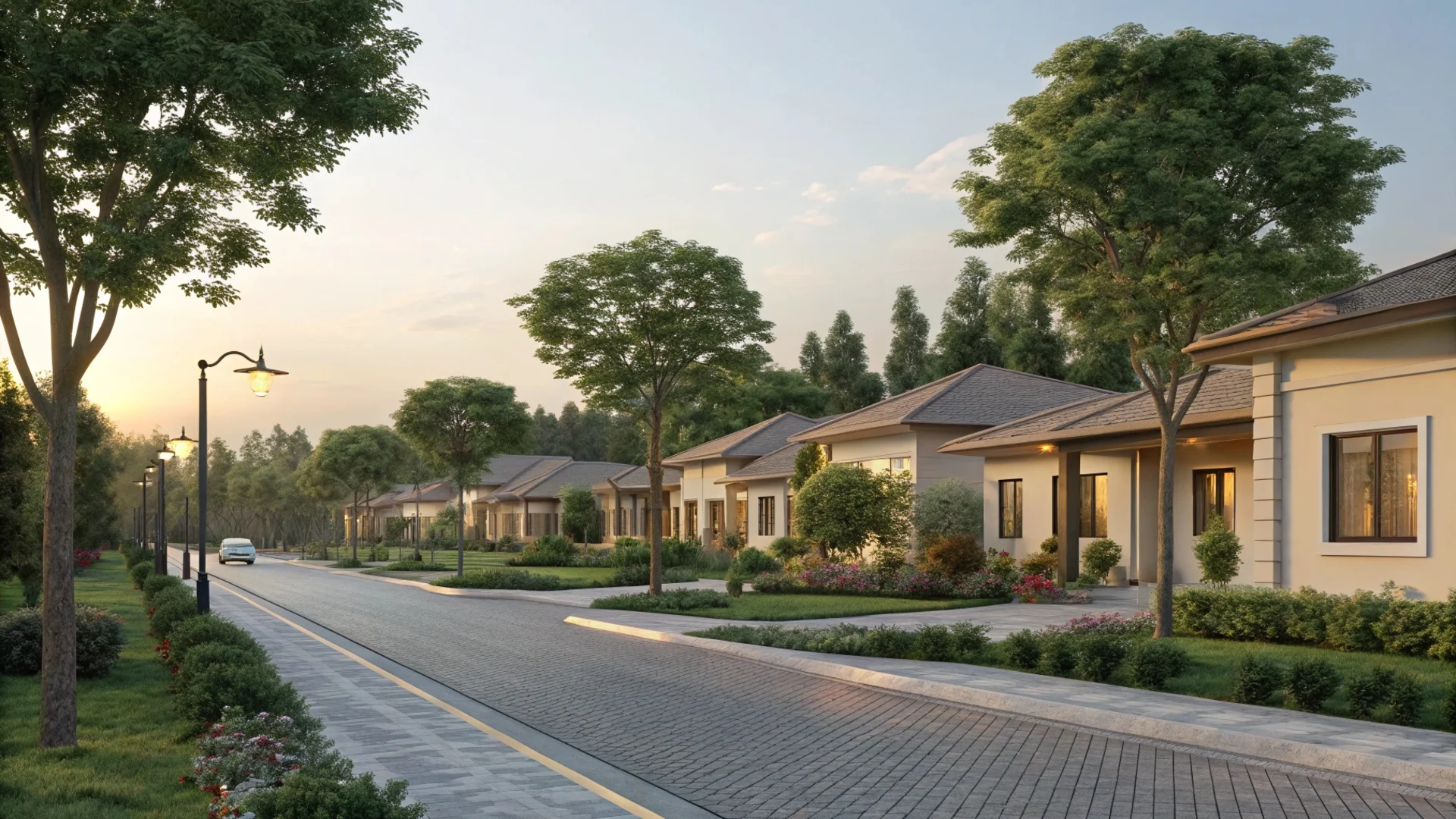 Land in shantiniketan