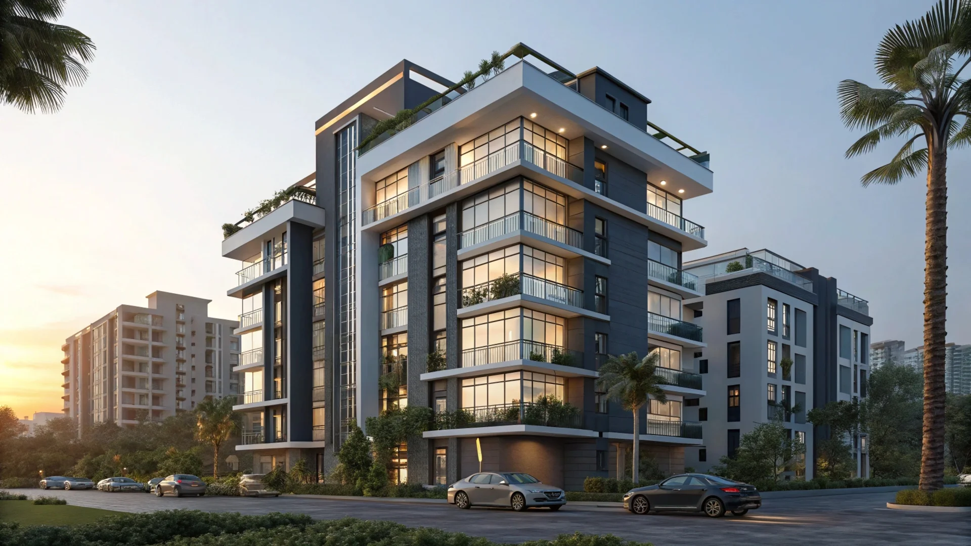Residential apartment in shantiniketan