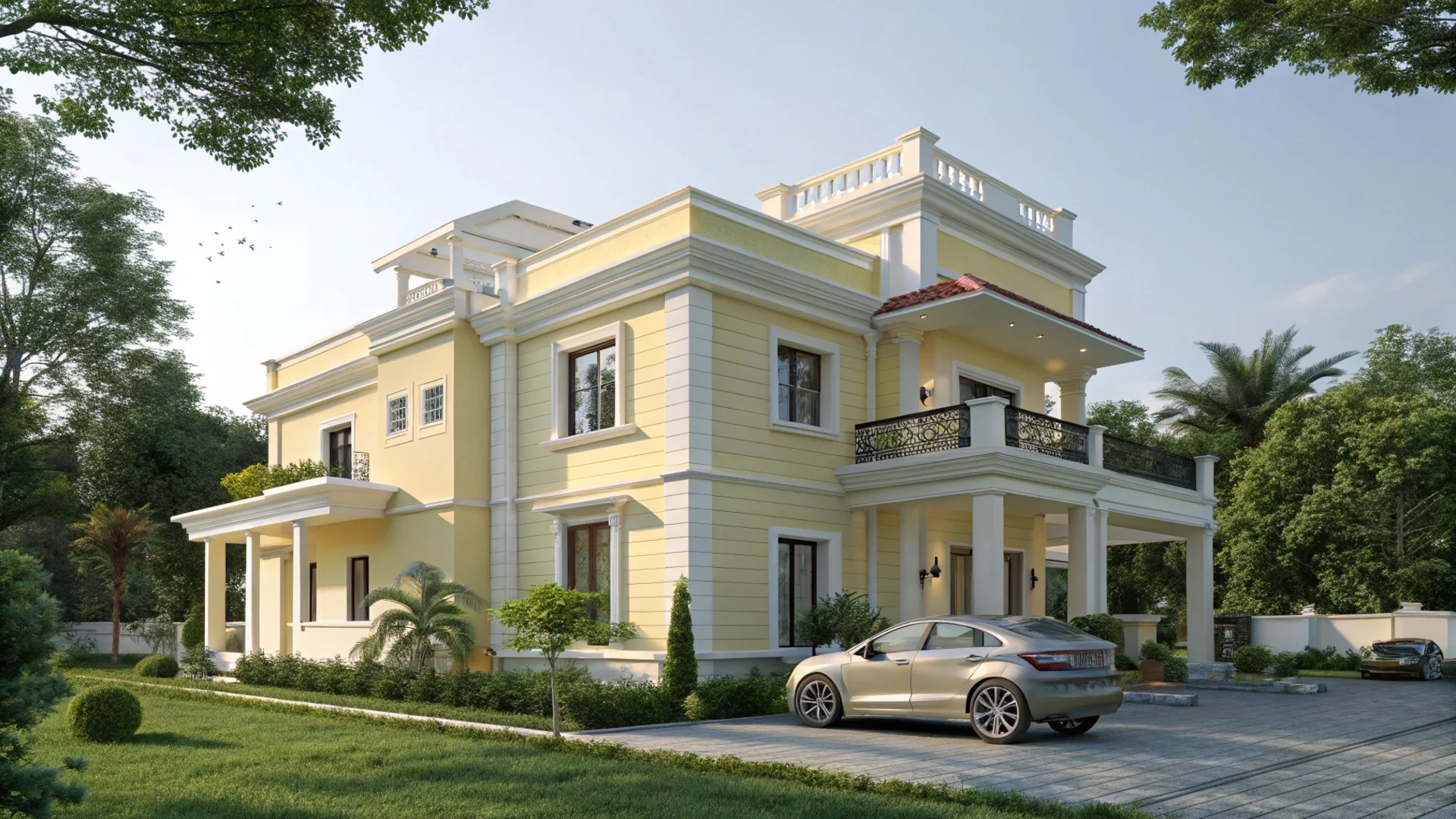 Resale Home with parking in shantiniketan